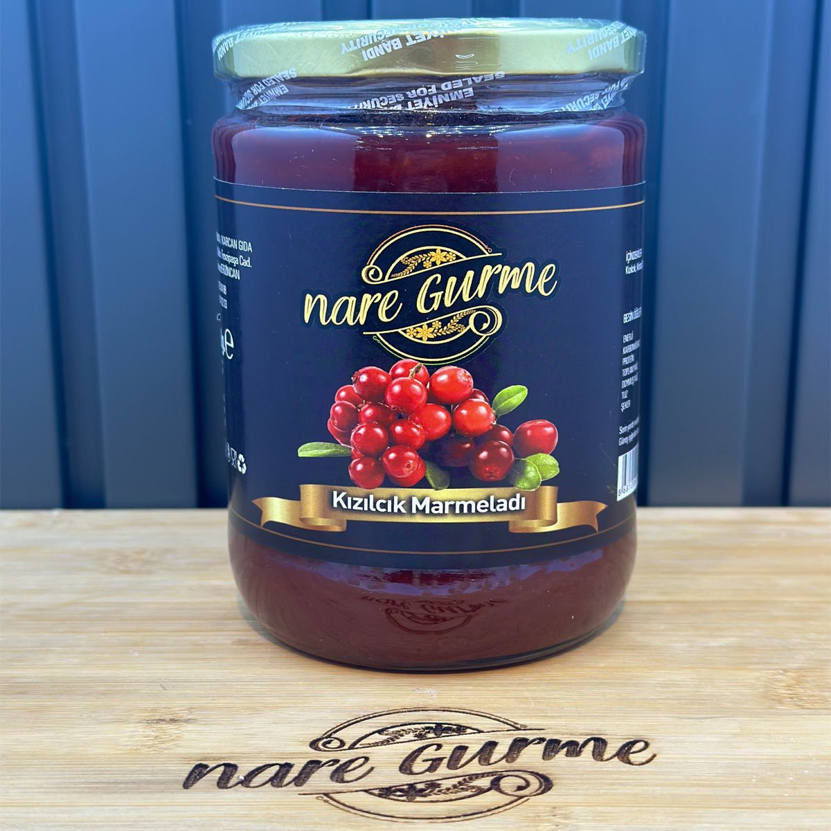 KIZILCIK MARMELADI 640GR